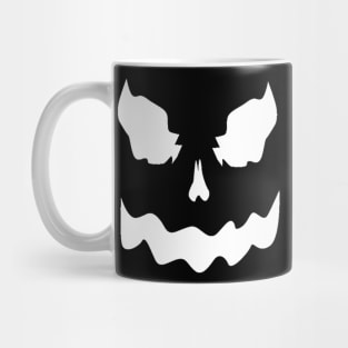 Spooky Ghost Face Halloween Costume Party Tee Mug